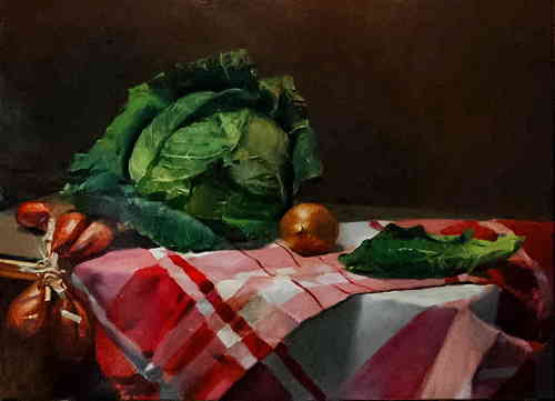 CHOU HST 54X73 CM (VENDU) - © Christophe Thiry, peintre