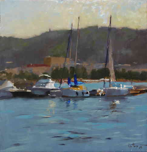 SAINT JEAN DE LUZ HSP (VENDU) - © Christophe Thiry, peintre