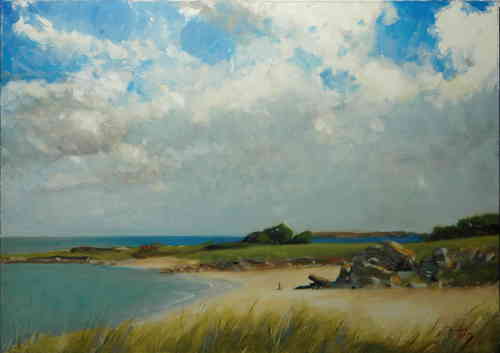 TREOMPAN HST 46X65 CM (VENDU) - © Christophe Thiry, peintre