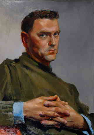 AUTOPORTRAIT HST (VENDU) - © Christophe Thiry, peintre