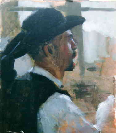 BRETON HSP (VENDU) - © Christophe Thiry, peintre