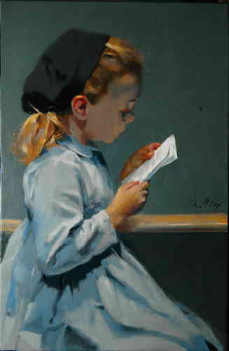 ETUDE HST 41X27 CM (VENDU) - © Christophe Thiry, peintre