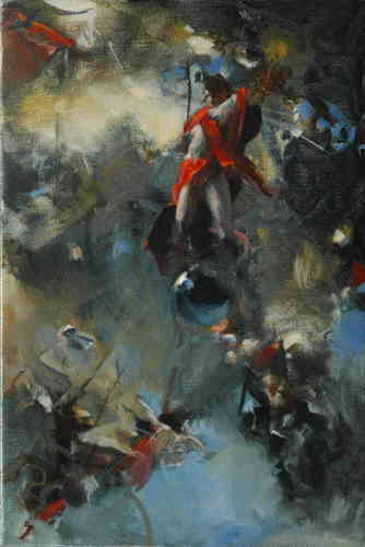 PAROUSIE HST (VENDU) - © Christophe Thiry, peintre